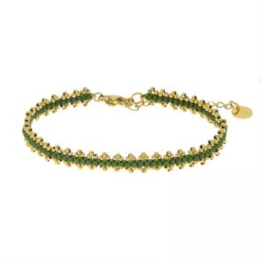 Les Cleias: Armbnd - Daisy - Khaki